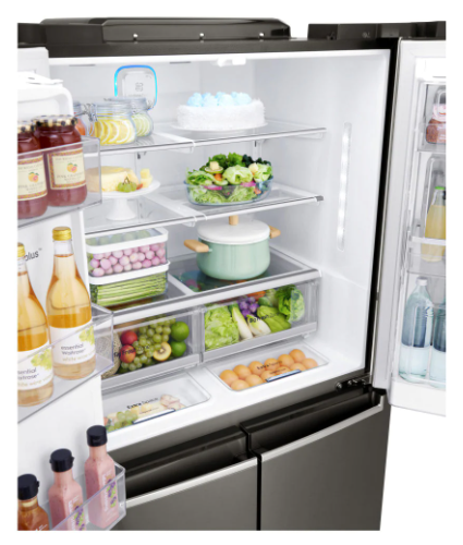 מקרר ‏מקפיא תחתון LG GRX710INS ‏571 ‏ליטר