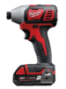 מברגת אימפקט Milwaukee 18V + 2 סוללות 4Ah – קומפקטית ועוצמתית