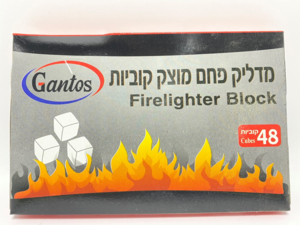 מדליק פחמים מוצק (48 קוביות)