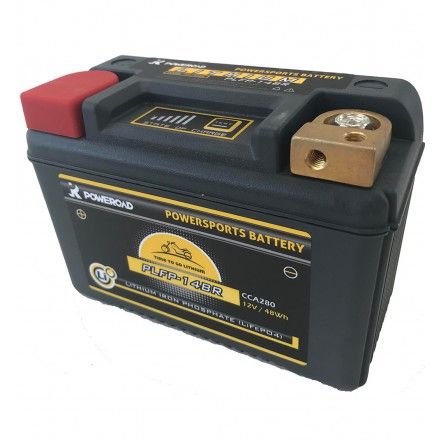 מצבר ליתיום POWEROAD PLFP14-BR אחריות לשנה.
