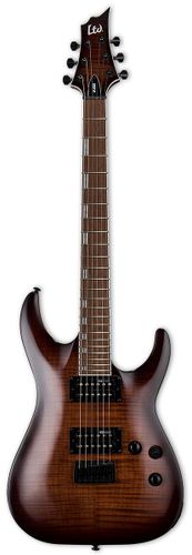 ESP LTD H-200FM Dark Brown Sunburst