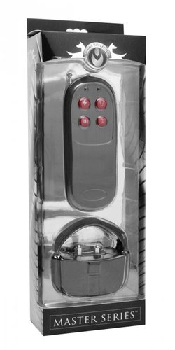 טבעת קוקרינג זרמים אלקטרו קוקרינג  XR-Brands  - Cock Shock Remote CBT Electric Cock Ring