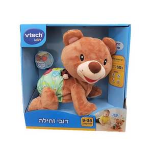 דובון זוחל ושר בעברית דגם VTECH VTH-0180