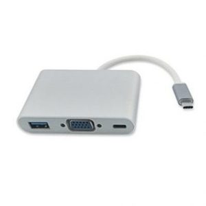 VGA/USB3.0/ TYPE C -ל TYPE C כבל