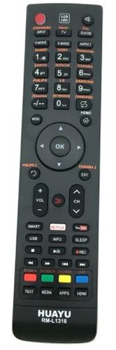 שלט תואם רחוק אוניברסלי לטלוויזיה מתאים ל- lcd / led / plazma דגם RM-L1316
