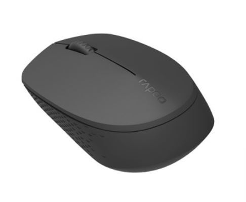 עכבר אופטי שחור 2.4G+BT לחיצה שקטה RAPOO