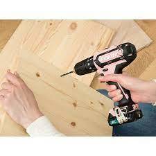 מברגה/מקדחה רוטטת בצבע ורוד MAKITA 12V