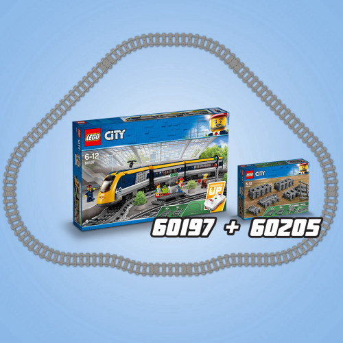 לגו סיטי - פסי רכבת  60205