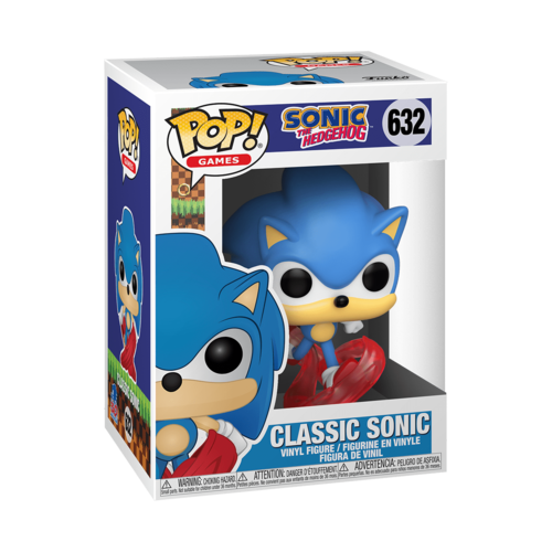 בובת פופ משחקים: סוניק הקיפוד - סוניק - #632 Funko POP! Games: Sonic The Hedgehog - Classic Sonic