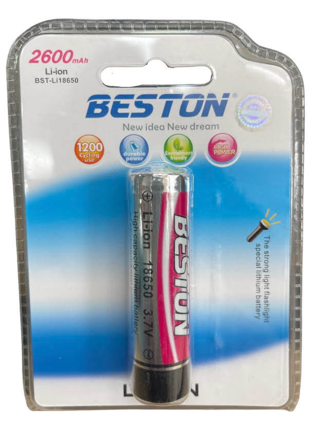 סוללה סוללת BST-LI18650 ליתיום 2600MA 