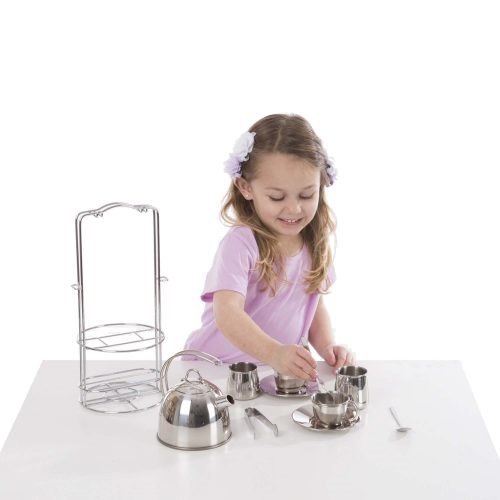 ערכת כלי תה מנירוסטה Melissa&Doug