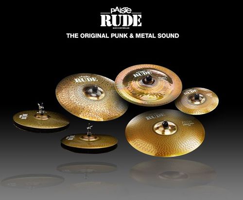 זוית נוספת Paiste RUDE Crash/Ride 18