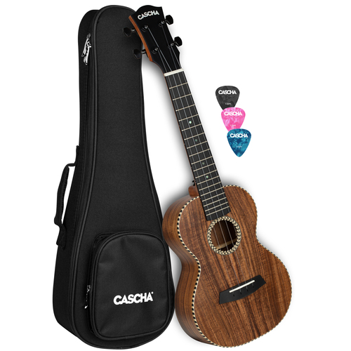 יוקללה קונצרת מקצועית CASCHA ALL SOLID ACACIA HH2310