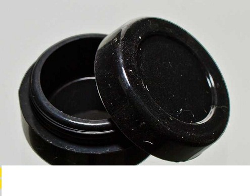 מיני צנצנת 6ml מסיליקון בצבע שחור