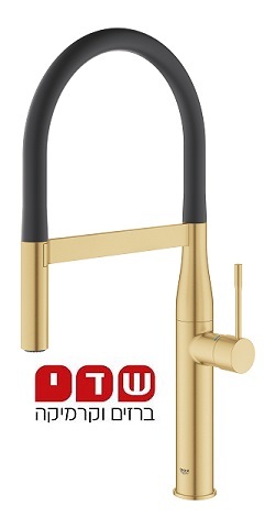 GROHE ברז מטבח סדרת ESSENCE זהב מט 30294GN0