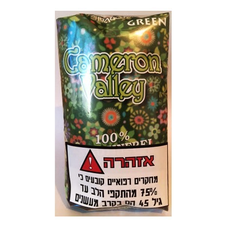 תחליף טבק קמרון ואלי - ללא ניקוטין וללא טבק