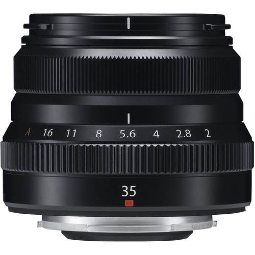 צבע שחור - Fujifilm XF 35mm f/2 R WR Lens יד שניה