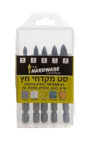 סט 5 מקדחי חץ צלב GSETC, HARDWARE