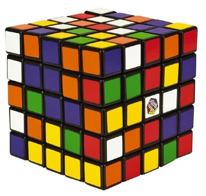 קובייה הונגרית קלאסית רוביקס 5X5 למשחק מאתגר במיוחד