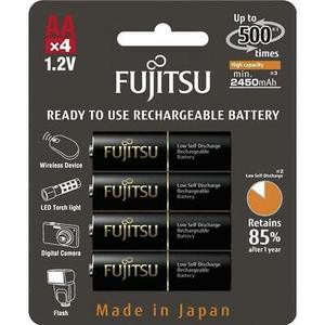 סוללות נטענות Fujitsu AA 2450mAh