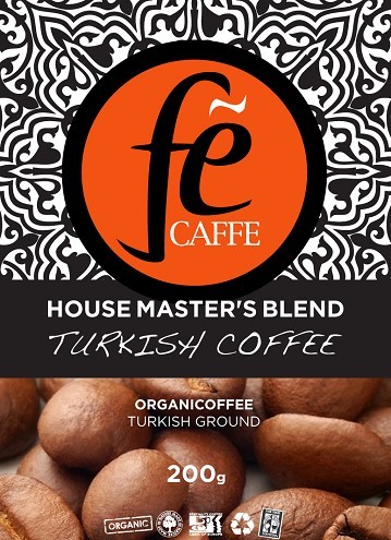 תערובת House Master's Blend לקפה טורקי- אורגני