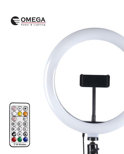 OMEGA של  CCT+RGB על חצובה TIK-CLIP מנורת סלפי