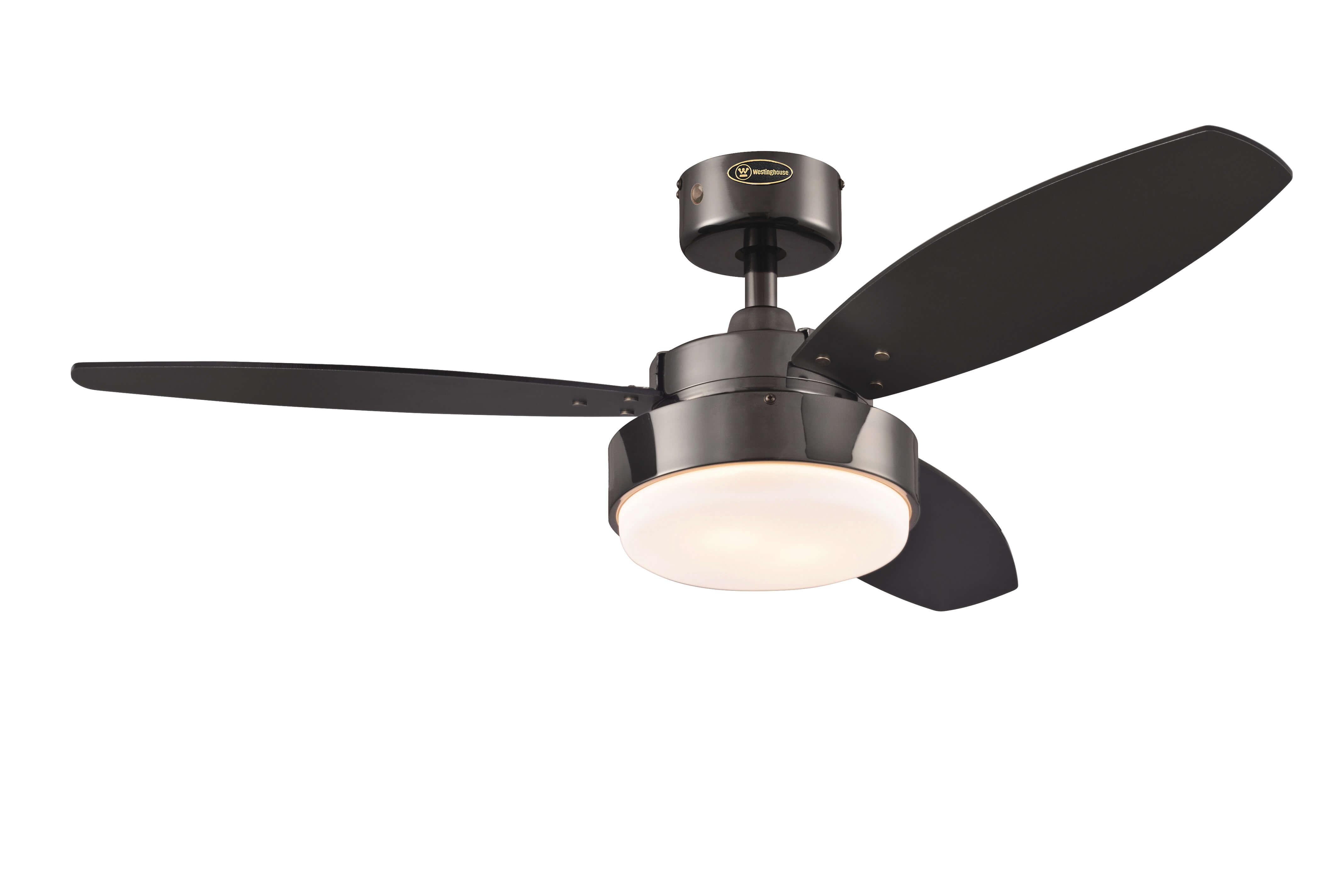 מאוורר תקרה 42" דגם ALLOY עם שלט וLED מובנה, שחור