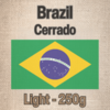 250 גרם פולי קפה בריוסו ברזיל בהיר Caffe Brioso Brazil Cerrado Light Roast
