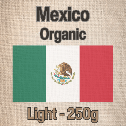 250 גרם פולי קפה בריוסו מקסיקו אורגני בהיר Caffe Brioso Mexico Organic Light Roast