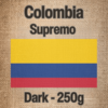 250 גרם פולי קפה בריוסו קולומביה כהה Caffe Brioso Colombia Supremo Dark Roast