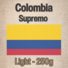 250 גרם פולי קפה בריוסו קולומביה בהיר Caffe Brioso Colombia Supremo Light Roast
