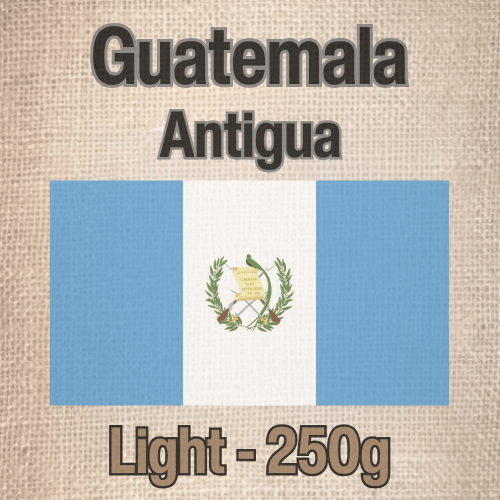 250 גרם פולי קפה בריוסו גואטמלה בהיר Caffe Brioso Guatemala Antigua Light Roast