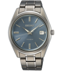 SEIKO SUR371P1 שעון טיטניום וזכוכית ספיר
