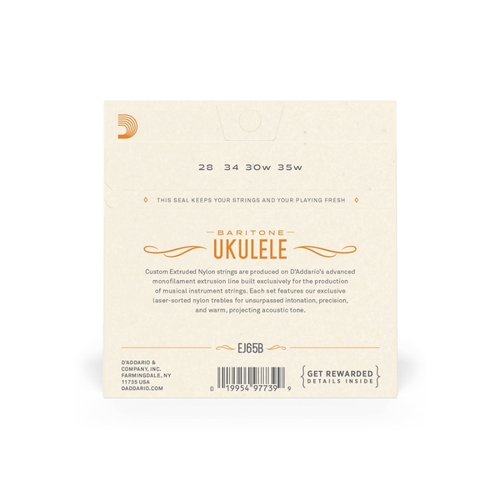 זוית נוספת D'Addario EJ65B Ukulele Set