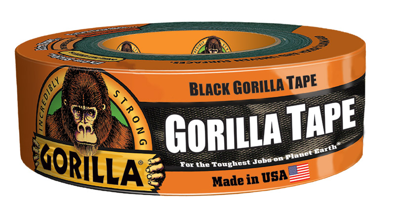סרט הדבקה שחור \ חבלה גורילה סופר חזק Gorilla Tape 48mmX11m