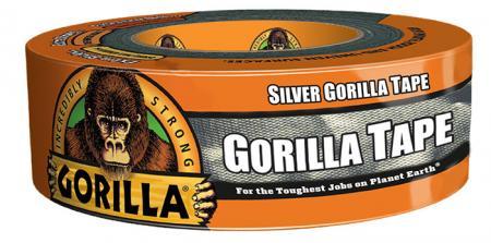 סרט הדבקה \ חבלה כסוף גורילה סופר חזק Gorilla Tape 48mmX11m