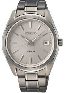 SEIKO SUR369P1 שעון טיטניום וזכוכית ספיר