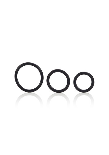 סט 3 טבעות זקפה בגדלים שונים Calexotics - Rubber Ring 