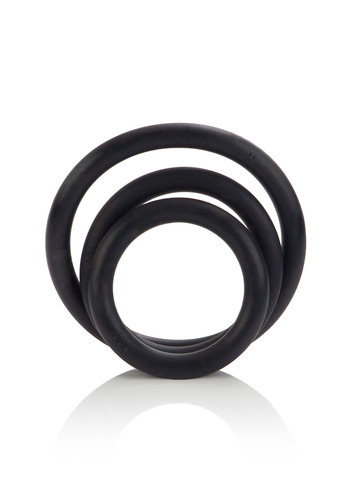 סט 3 טבעות זקפה בגדלים שונים Calexotics - Rubber Ring 