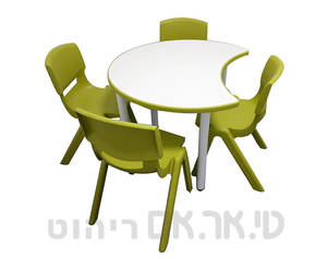 שולחן צורני דגם סהר