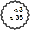 3 ב-35 ש"ח