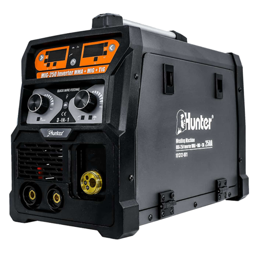 רתכת משולבת CO2 ארגון + אלקטרודה 200A IGBT HUNTER 10101312-001