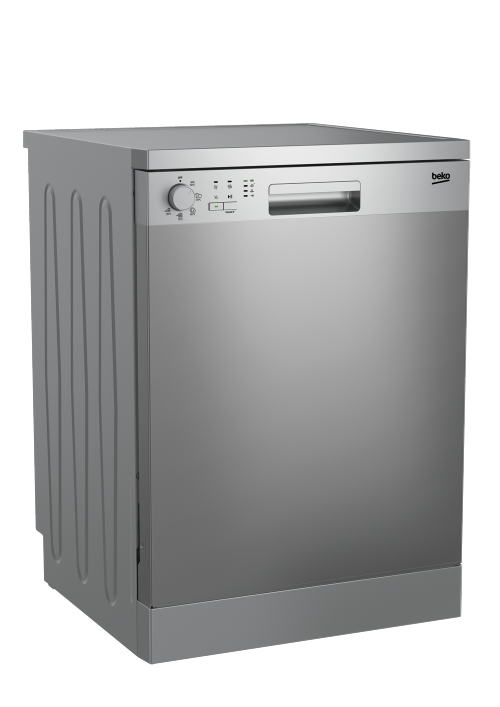 מדיח כלים רחב DFN05210X כסוף BEKO