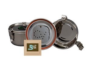 מיכל אחסון לטבק / צמחי מרפא - Cvault מדיום