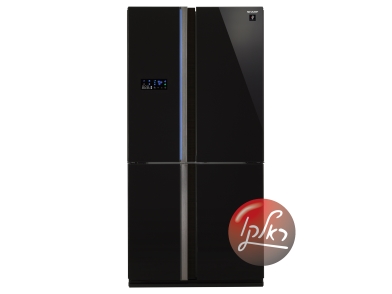 מקרר שארפ 4 דלתות שחור 610 ליטר - SJ-R8811