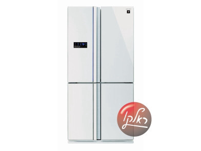 מקרר שארפ 4 דלתות לבן 610 ליטר - SJR8812