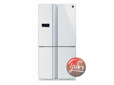 מקרר שארפ 4 דלתות לבן 610 ליטר - SJR8812