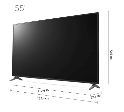 טלוויזיה LG 55UN7340PVC 4K ‏55 ‏אינטש ׁ(יבואן רשמי)