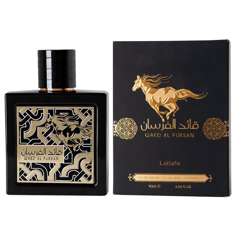 בושם לגבר לטאפה LATTAFA QAED AL FURSAN 90 ML E.D.P