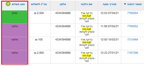 בחירת צבע לכל 